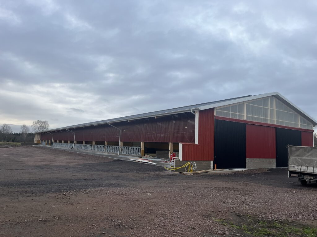 Färdig maskinhall