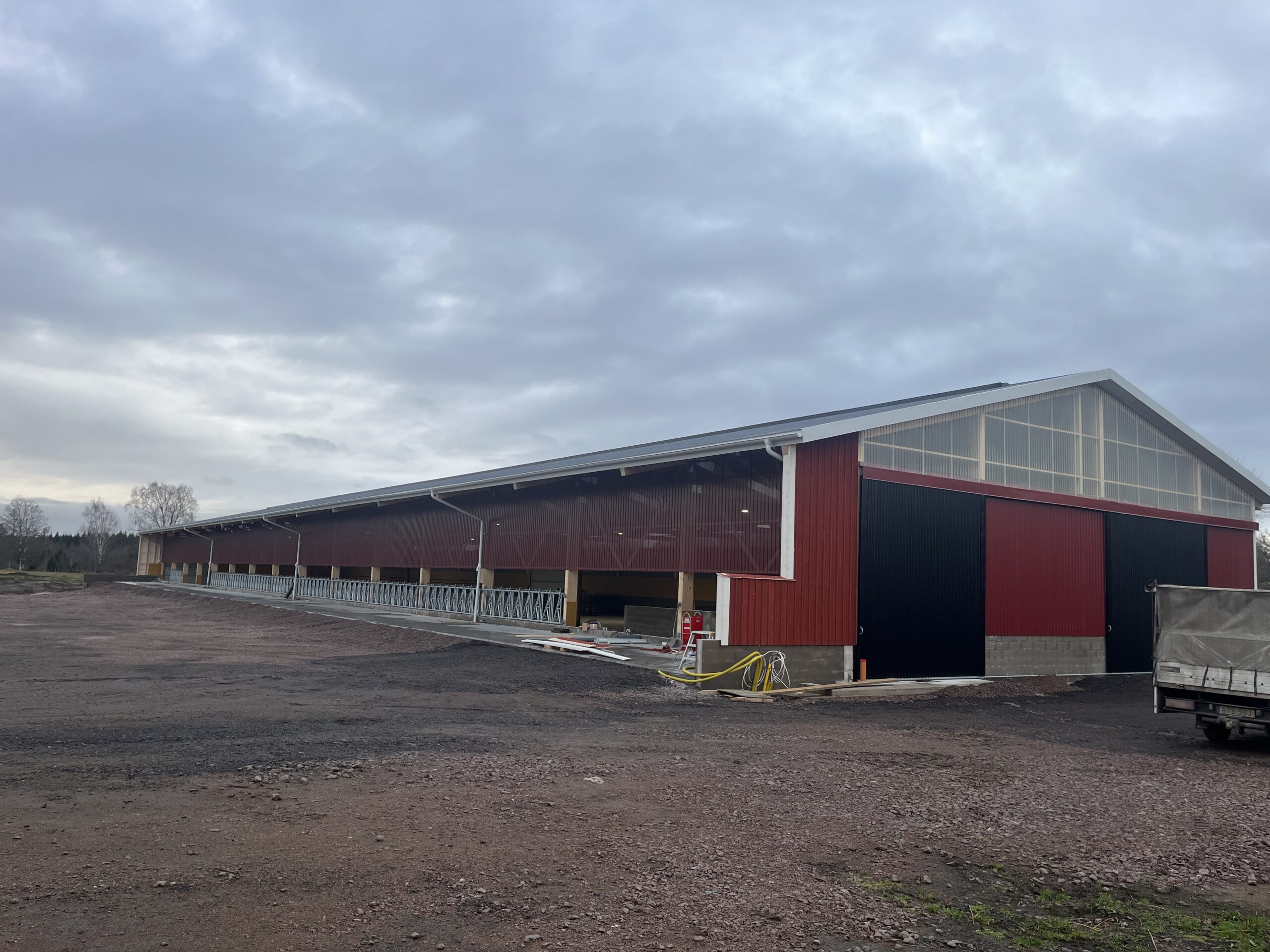 Färdig maskinhall