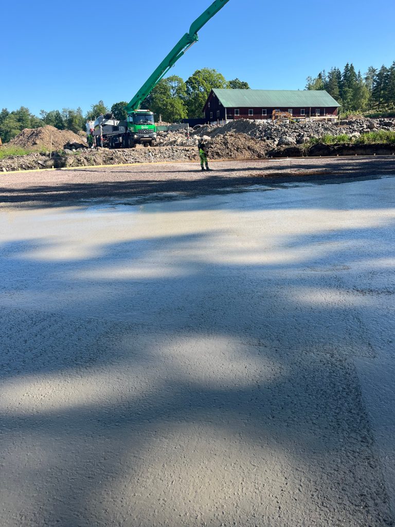 Betongplatta – Ceders Byggnads referensprojekt i Tranås